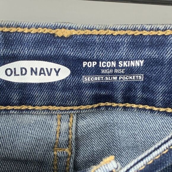 Old Navy Pop Icon High Rise Skinny Jeans Size 12 - Picture 5 of 6